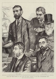After the Third Reading of the Home Rule Bill, Leaders of the Irish Parliamentary Party by Charles Paul Renouard