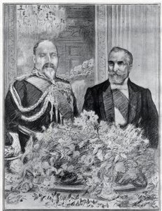 Visit of French President Emile Loubet to London