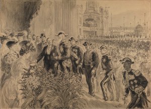 Inauguration of the International Exhibition of Liege, 1905 by Charles Paul Renouard