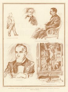 Sketches from Life at Rambouillet during President Loubet