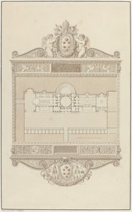 Villa Madama in Rome by Charles Percier and Pierre François Léonard Fontaine