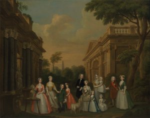 The Finch Family, c.1732 by Charles Philips