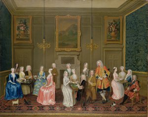 Tea Party at Lord Harrington