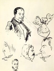 Self-Portrait, c1850-1867 by Charles Pierre Baudelaire