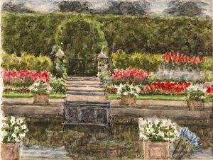 The Sunken Garden by Charles Randal