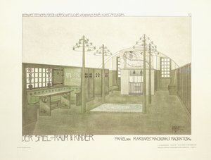 Nursery, c.1901 by Charles Rennie (after) Mackintosh