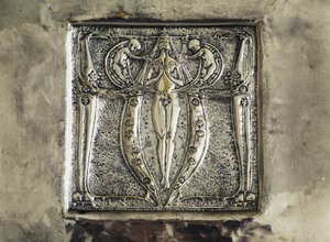Bas Relief, Detail of Fireplace Decoration, Bedroom by Charles Rennie Mackintosh, United Kingdom, 20th Century