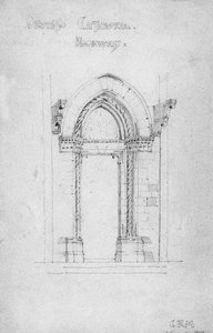 Orvieto Cathedral Doorway, 1891