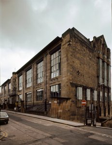View of the School of Fine Arts Designed by Charles Rennie Mackintosh by Charles Rennie Mackintosh