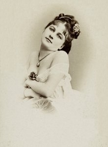 Portrait of the Actress Henriette Victoire Drouard by Charles Reutlinger