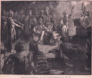 Edwin of Northumbria and the Christian Missionaries by Charles Ricketts