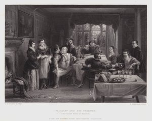 Falstaff and His Friends (engraving)