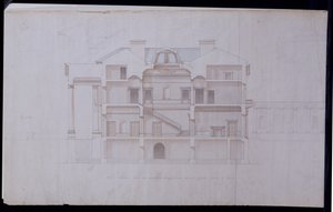 Designs for Lough Crew House, County Meath, Ireland, c.1825