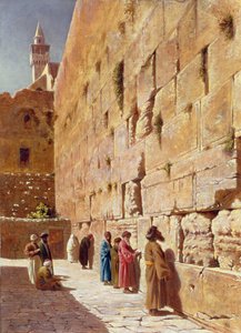 At The Wailing Wall, 1873