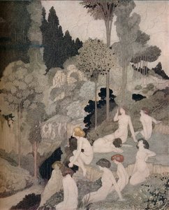 An Autumn Interlude, c1910 by Charles Robinson