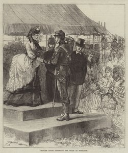Princess Louise Presenting the Prizes at Wimbledon