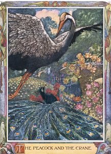The Peacock and the Crane