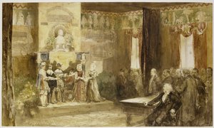 Vondel Celebration at the Muiderslot, 1867