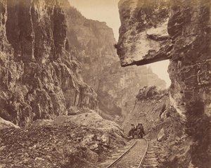 American Fork Canyon, ca. 1875 by Charles Roscoe Savage