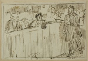 Force of Habit by Charles Samuel Keene