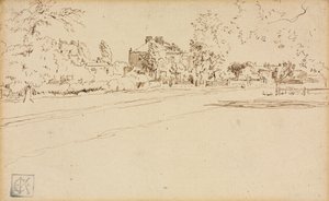House in Hammersmith by Charles Samuel Keene