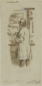 Man at Exhibition