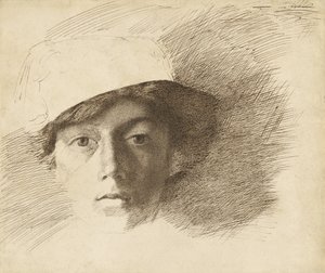 Self-Portrait by Charles Samuel Keene