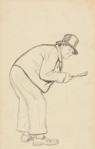 Study for "A Woman Hater"