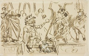 Study for Title Page, from Punch, Volume 55
