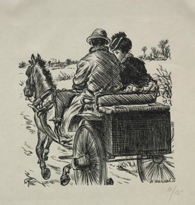 The Coat with a Fur Lining, 1869