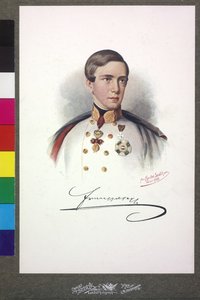Emperor Franz Joseph I of Austria by Charles Scolik