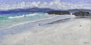 Beach Rocks, Iona, 2016 by Charles Simpson