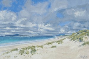 West Beach, Berneray, 2013 by Charles Simpson