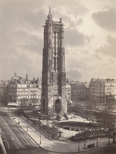 La Tour St. Jacques La Boucherie in Paris by Charles Soulier
