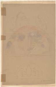 Studies for a Lunette by Charles Sprague Pearce