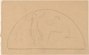 Study for a Lunette by Charles Sprague Pearce