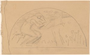 Study for a Lunette