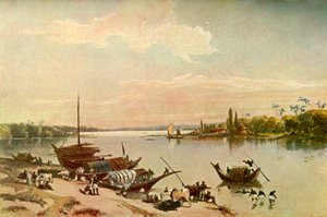 Barrackpur - On the Ganges Near Calcutta by Charles Stewart Hardinge