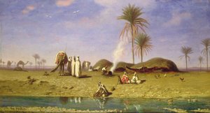 The Oasis by Charles Theodore  Frere
