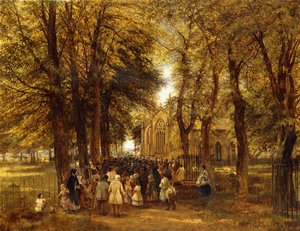 A Country Wedding by Charles Thomas Burt