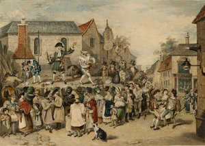 A Fair at Woodstock by Charles Turner