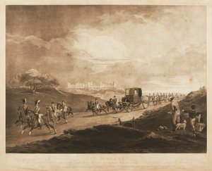King George III in His Carriage by Charles Turner