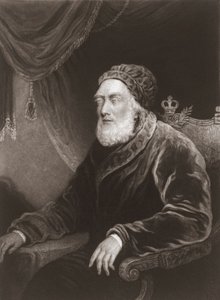King George III in old age