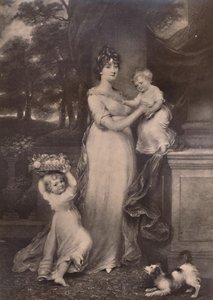 Maria Scott-Waring and her daughters, c1804 by Charles Turner
