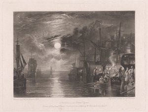 Shields, on the River Tyne by Charles Turner