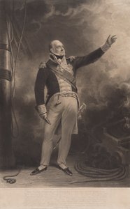 The Right Honorable Edward Lord Viscount Exmouth by Charles Turner