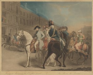Bonaparte Reviewing the Consular Guard by Charles Turner after John James Masquerier