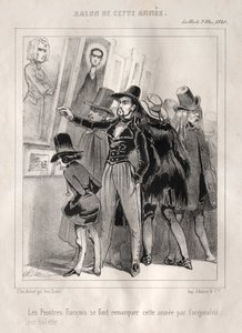 The French Painters are Noticed This Year for the Originality of Their Attire by Charles Vernier