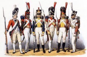 Uniforms of French Army: Foreign Troops in French Service