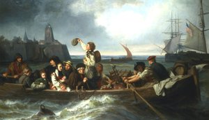 Emigration to America, 19th Century by Charles Volkmar
